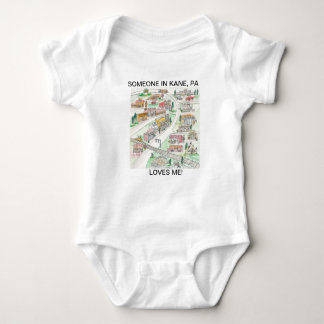 Iemand in Kane, PA HOUDT VAN ME baby een stuk Romper