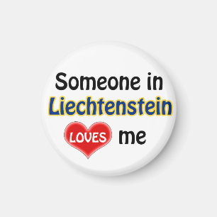 Iemand in Liechtenstein houdt van mij Magneet