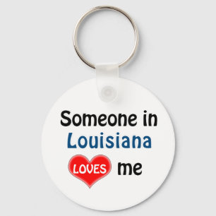 Iemand in Louisiana houdt van me Sleutelhanger