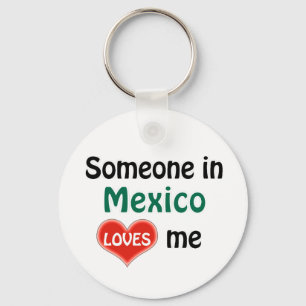 Iemand in Mexico houdt van mij Sleutelhanger