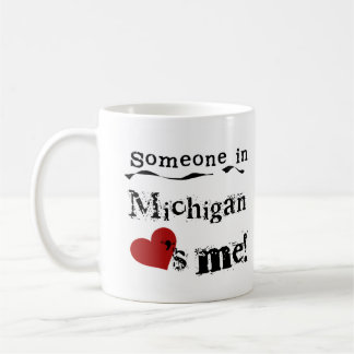 Iemand in Michigan houdt van mij Koffiemok