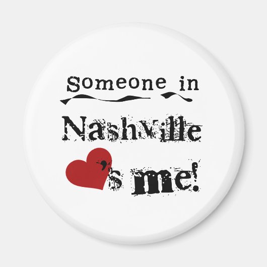 Iemand in Nashville Magneet (Voorkant)