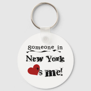 Iemand in New York houdt van mij Sleutelhanger