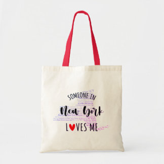 Iemand in New York houdt van mijn Canvas tas
