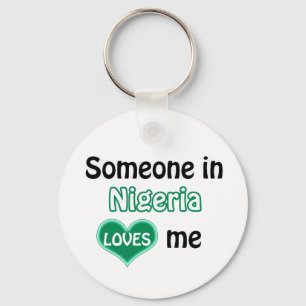 Iemand in Nigeria houdt van mij Sleutelhanger