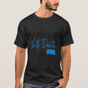 Iemand in North Dakota houdt van me North Dakota T-shirt