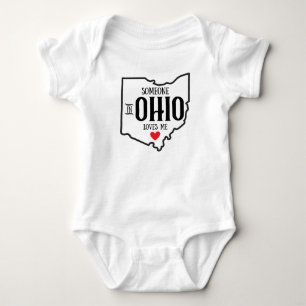 Iemand in Ohio houdt van me Baby Bodysuit
