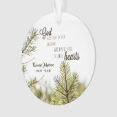 Iemand in onze HeartsAcrylversiering Ornament (voorkant)