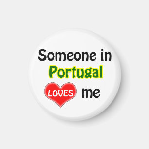 Iemand in Portugal houdt van mij Magneet
