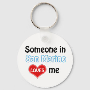 Iemand in San Marino houdt van me Sleutelhanger
