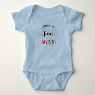 Iemand in Texas houdt van me Baby-pak Romper