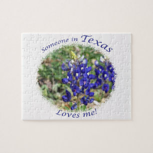 Iemand in Texas houdt van me puzzle Legpuzzel