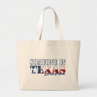 Iemand in Texas houdt van mij Grote Tote Bag