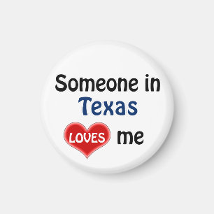 Iemand in Texas houdt van mij Magneet