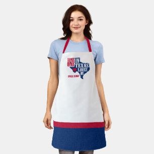 Iemand in Texas houdt van mij Schort