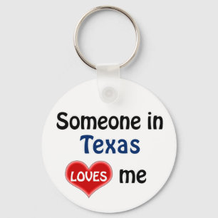 Iemand in Texas houdt van mij Sleutelhanger