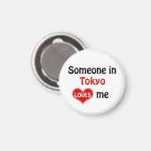 Iemand in Tokio houdt van mij Magneet (Voorkant / Achterkant)