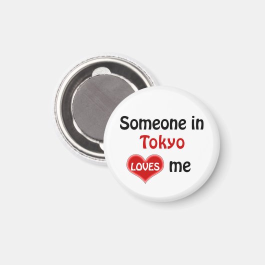 Iemand in Tokio houdt van mij Magneet (Voorkant / Achterkant)