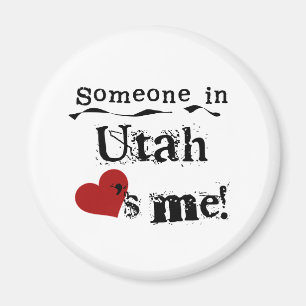 Iemand in Utah houdt van mij Magneet