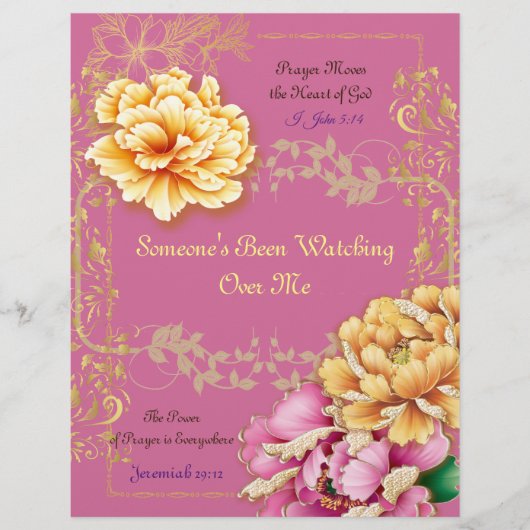 Iemand kijkt over mij gedicht papier (Voorkant)