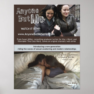 IEMAND MAAR IK POSTER