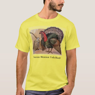 iemand Mention Tofu Bird T-shirt