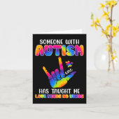 Iemand met autisme heeft me verteld dat ik me bewu kaart (Gele Bloem)