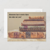 Iemand moet ze schrijven briefkaart (Voorkant / Achterkant)