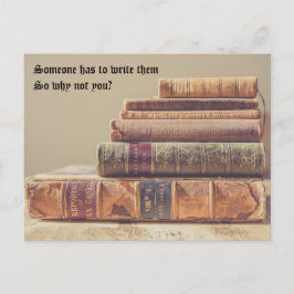 Iemand moet ze schrijven briefkaart