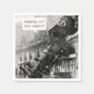 Iemand noemt Tech Support Train Wreck Servet