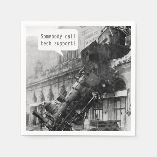 Iemand noemt Tech Support Train Wreck Servet (Voorkant)