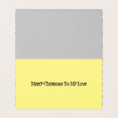 Iemand speciaal kaart (Binnenkant ongevouwen)