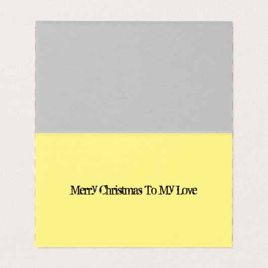 Iemand speciaal kaart (Binnenkant ongevouwen)