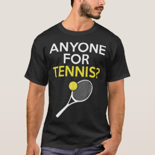 Iemand Tenis Iemand Met Klasse T-shirt