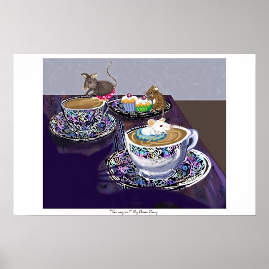 Iemand thee? poster (Voorkant)