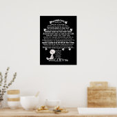 Iemand Tree Poster (Keuken)