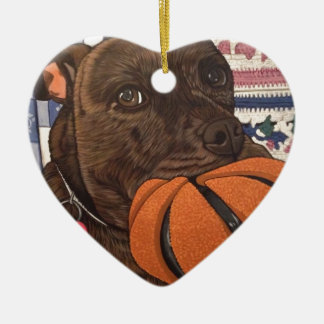 Iemand uit Basketball? Keramisch Ornament