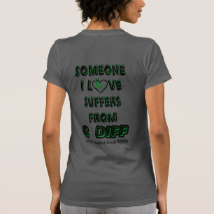 Iemand van wie ik hou...C Diff T-shirt