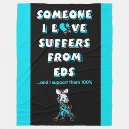 Iemand van wie ik hou...EDS Fleece Blanket Deken