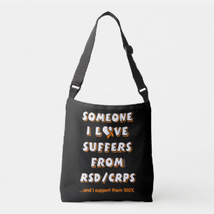 Iemand van wie ik hou...RSD/CRPS Crossbody Bag Tas