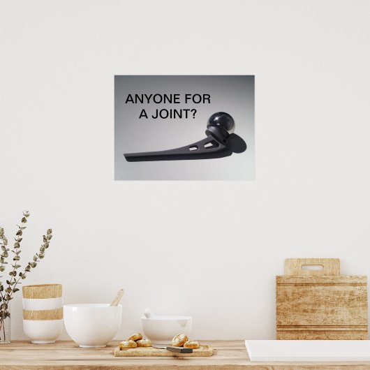 IEMAND VOOR EEN GEZAMENLIJK? -poster Poster (Keuken)