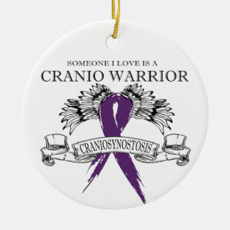 Iemand waar ik van hou heeft Cranio Keramisch Ornament