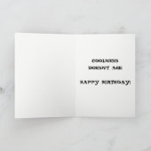 Iemand waarvan je denkt dat het Cool Birthday Funn Kaart (Binnen)