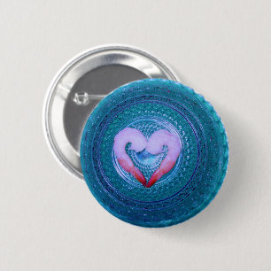 Iemand zegt de speld-achterknoop van de Garnaal Ronde Button 5,7 Cm