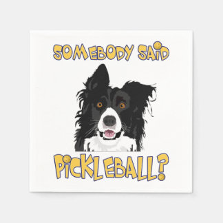Iemand zei Pickleball? - Pickleball Dog Servet