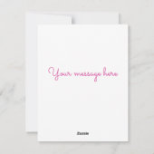 Iemand zijn lieve Mama Feestdagenkaart (Achterkant)