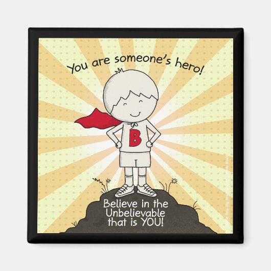 Iemand's Hero Magneet (Voorkant)