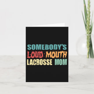 iemands luide mond lacrosse mam lax pla kaart
