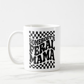 Iemands wilde mama grappige familie cadeau koffiemok