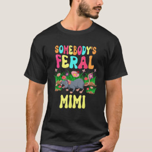 Iemands wilde Mimi Leuke Rat Bow Stropdas Bloemen T-shirt